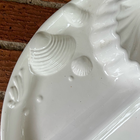 Rosegarden Vintage Nautical Seafood Dip and Serving Platter Size 13 5/8” - Picture 3 of 8